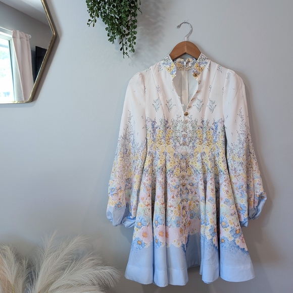 Oo la La! Floral Boho Dress with Bell Sleeves - Picture 7 of 16